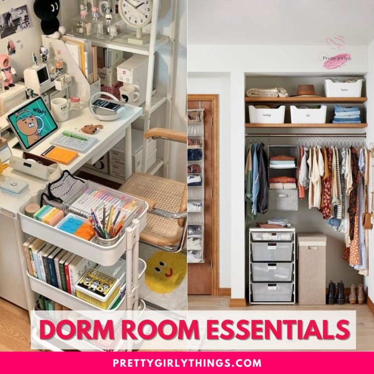 The Ultimate Dorm Room Essentials Guide For College Girls 2024