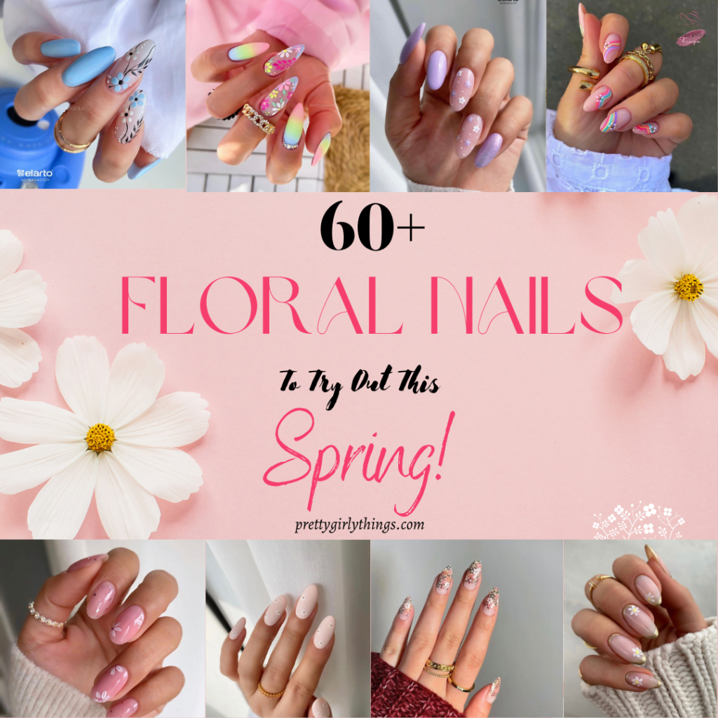 floral spring nails