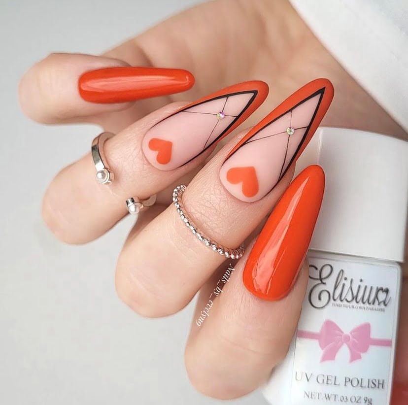 valentines day nails