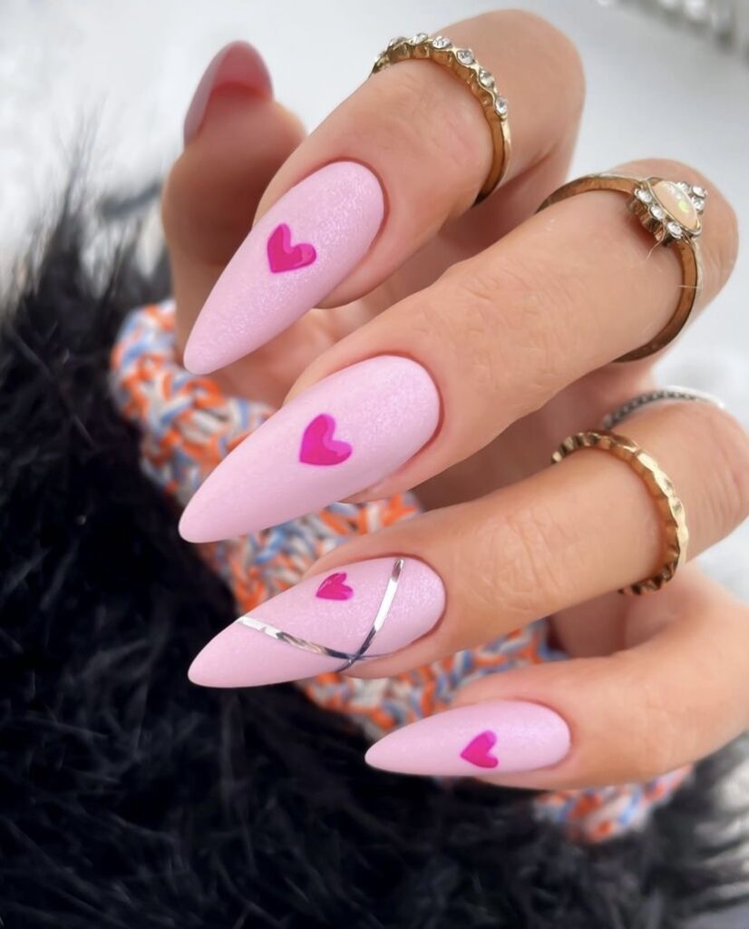 valentines day nails
