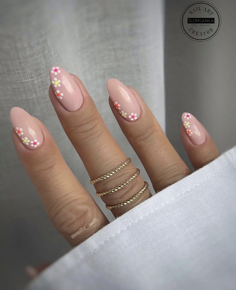 Floral Nails