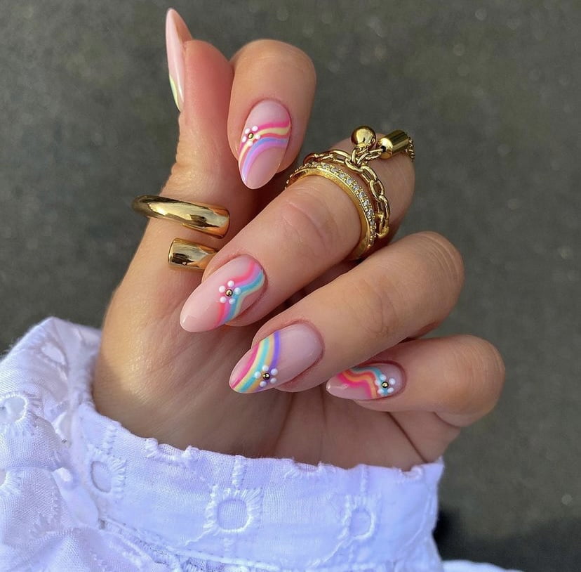 Floral Nails