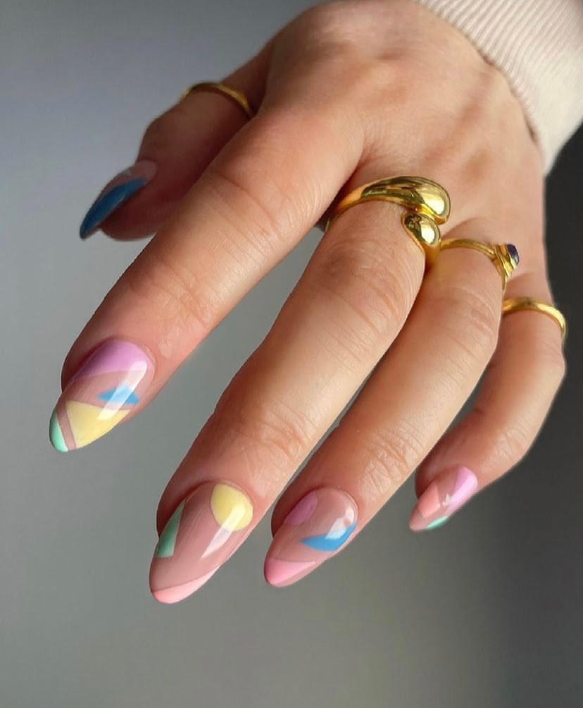 spring Pastel Nails