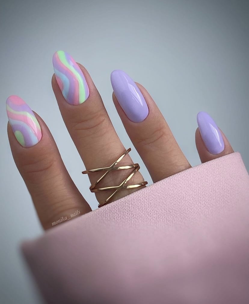 spring Pastel Nails