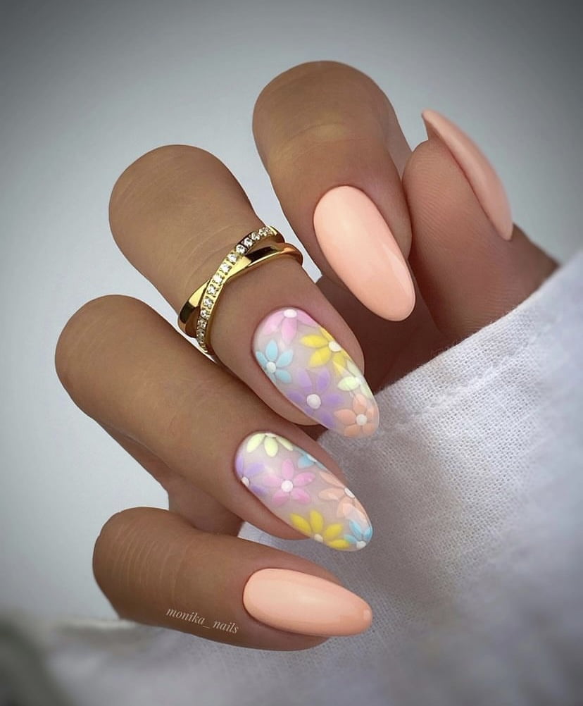 spring Pastel Nails