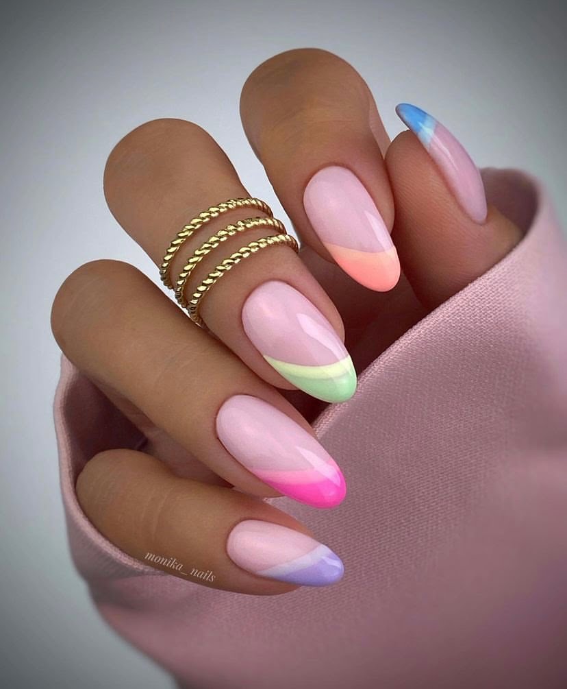 spring Pastel Nails