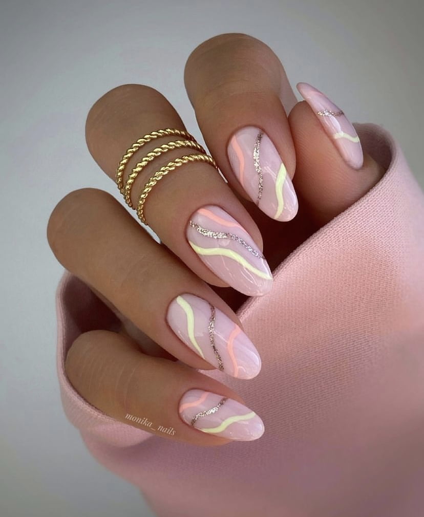 spring Pastel Nails