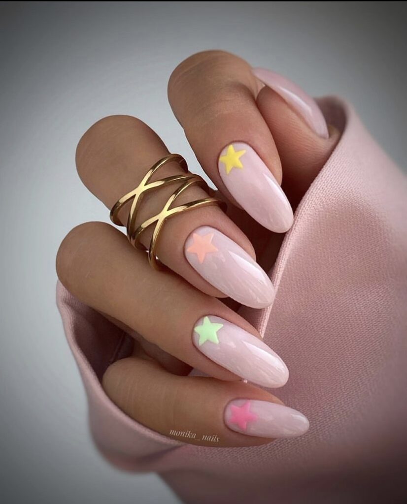 spring Pastel Nails