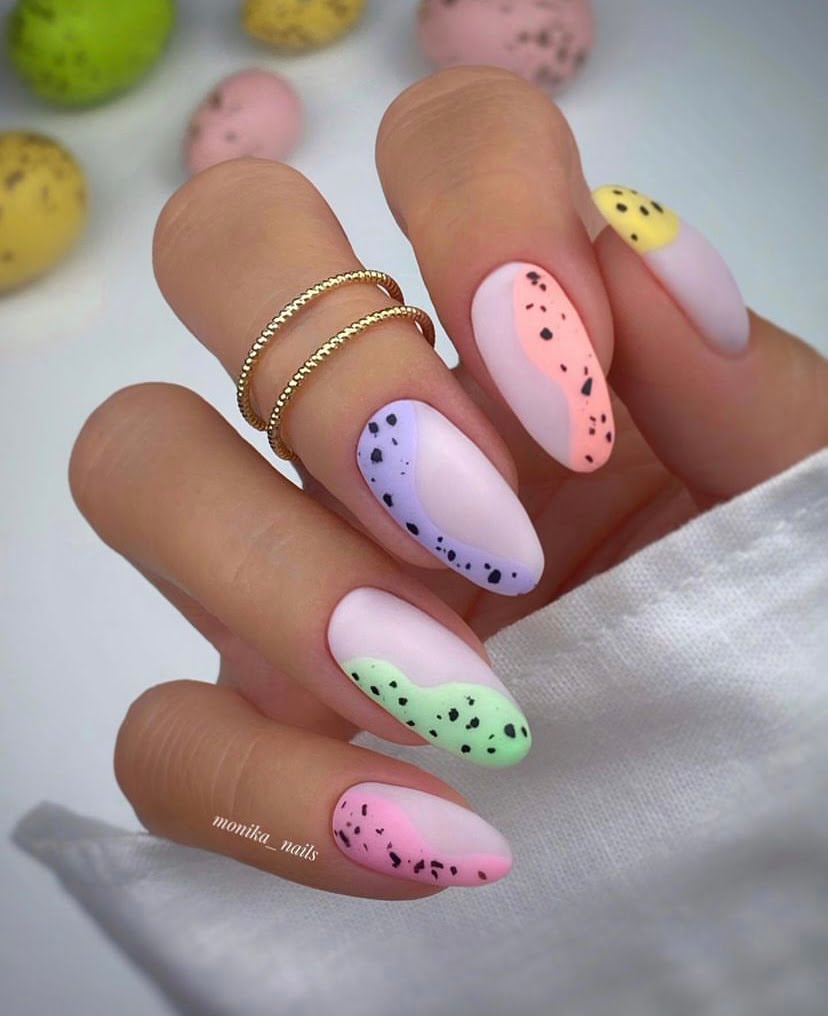 spring Pastel Nails
