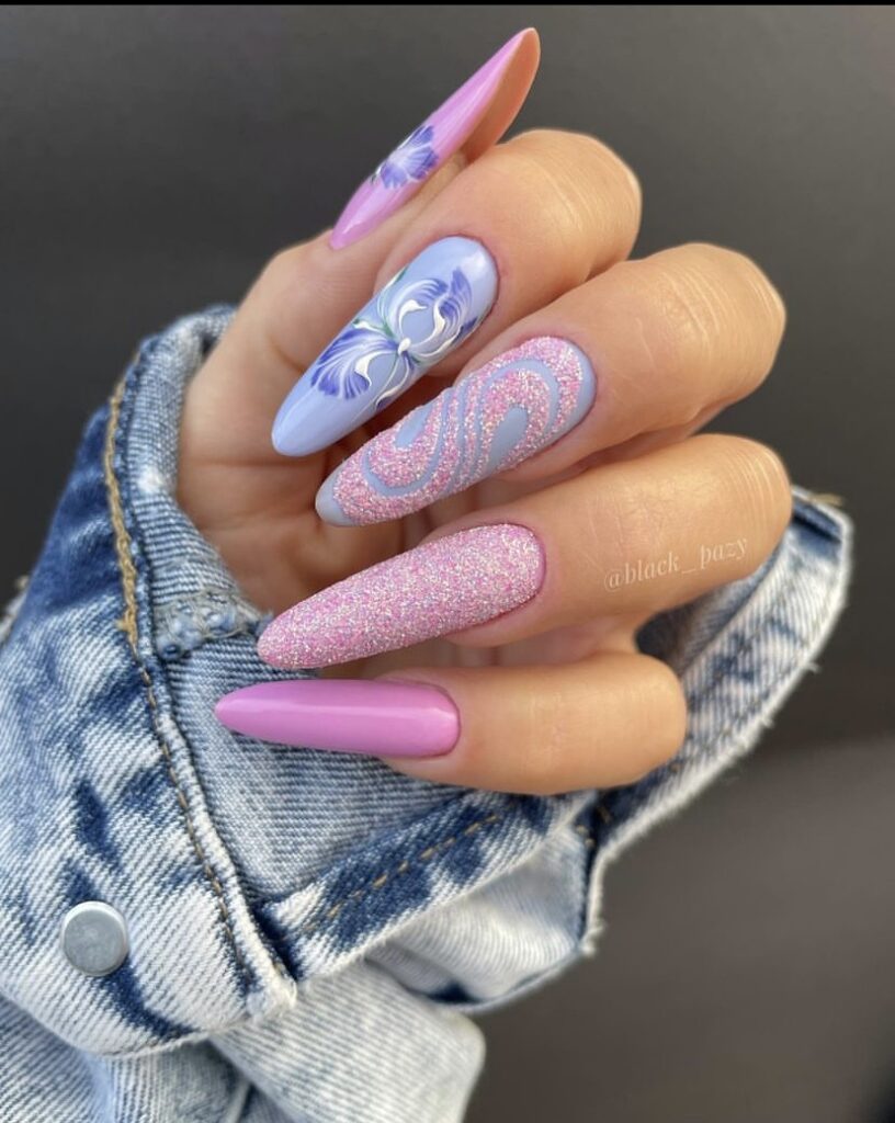 spring Pastel Nails