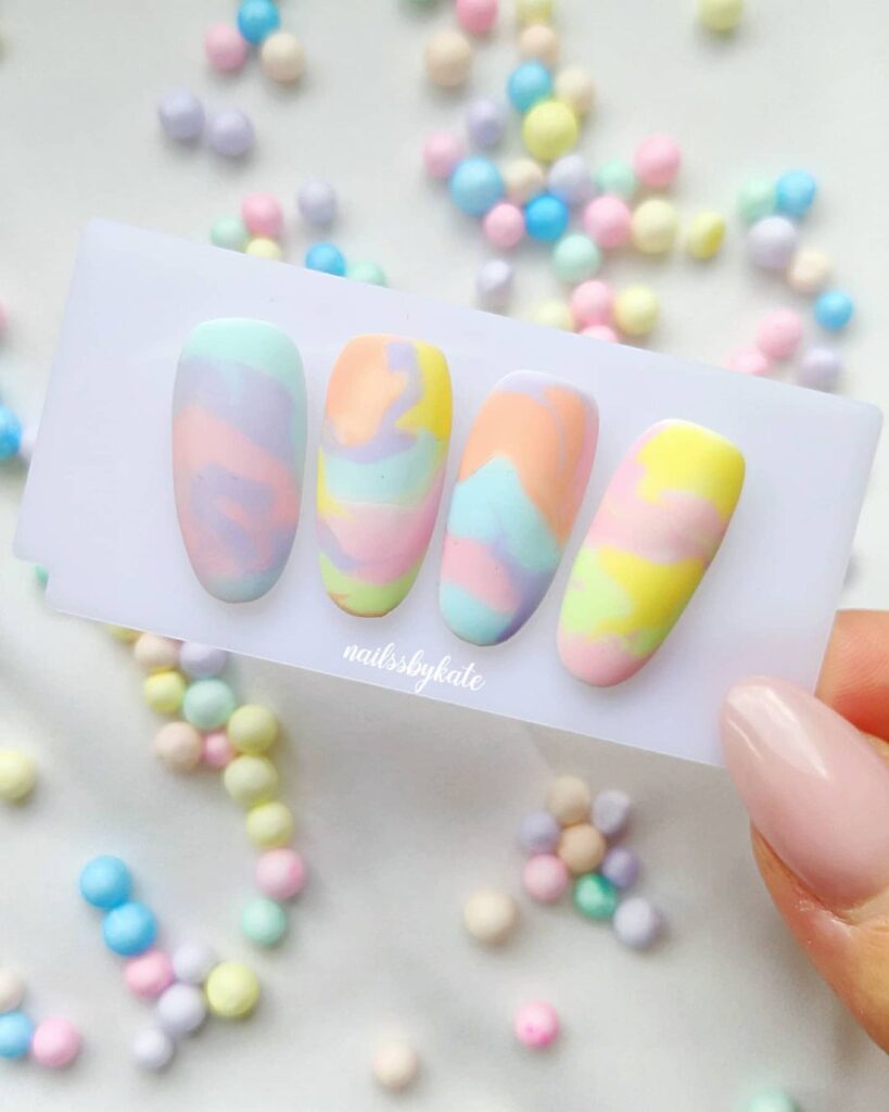Easter Pastel Nails