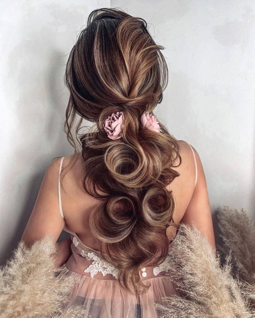 half up half down Prom Hairstyles