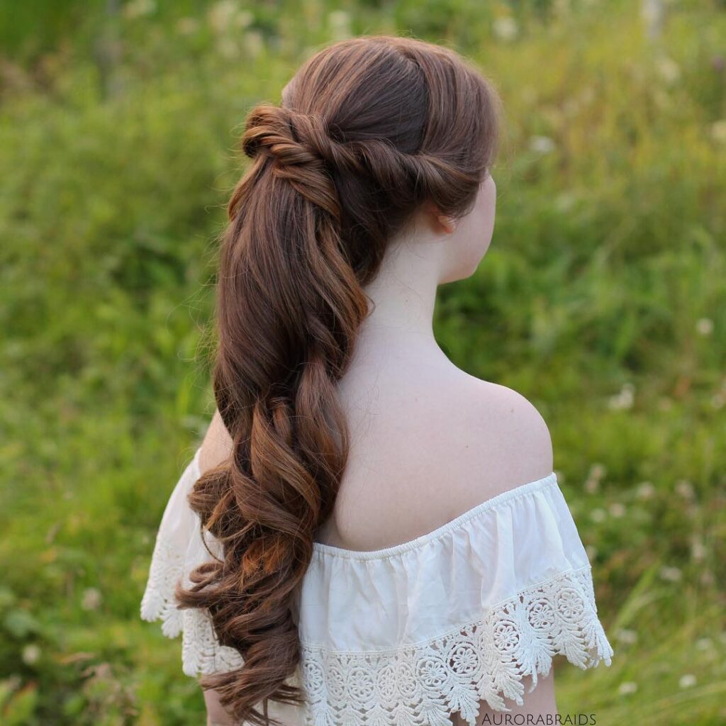 Ponytail Hairstyles for Prom Night