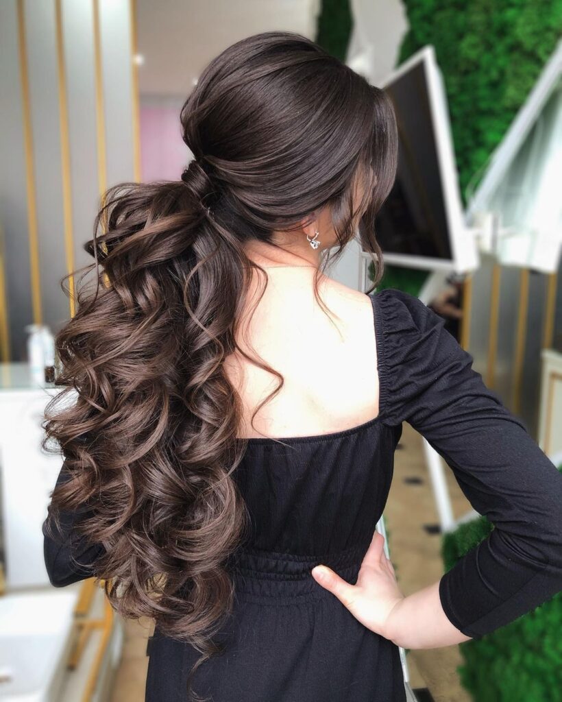 Ponytail Hairstyles for Prom Night
