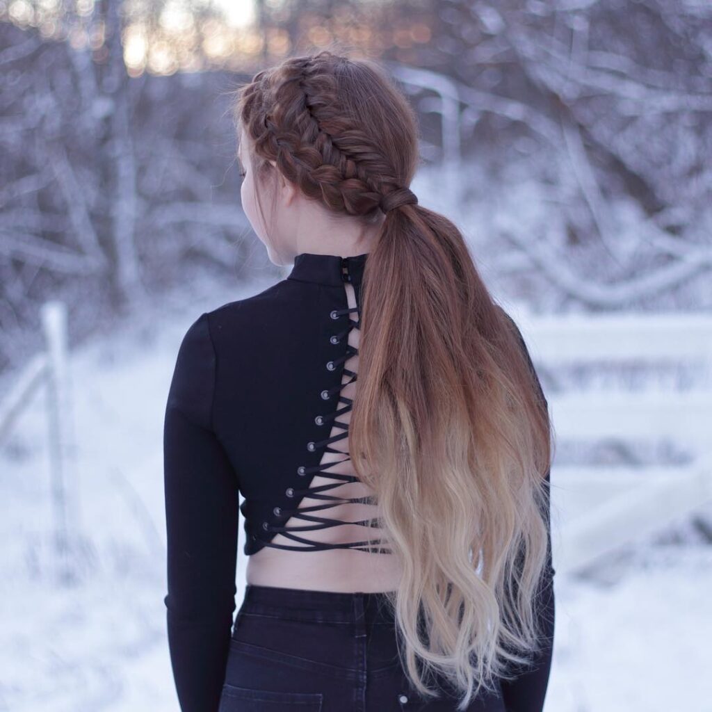 Ponytail Hairstyles for Prom Night