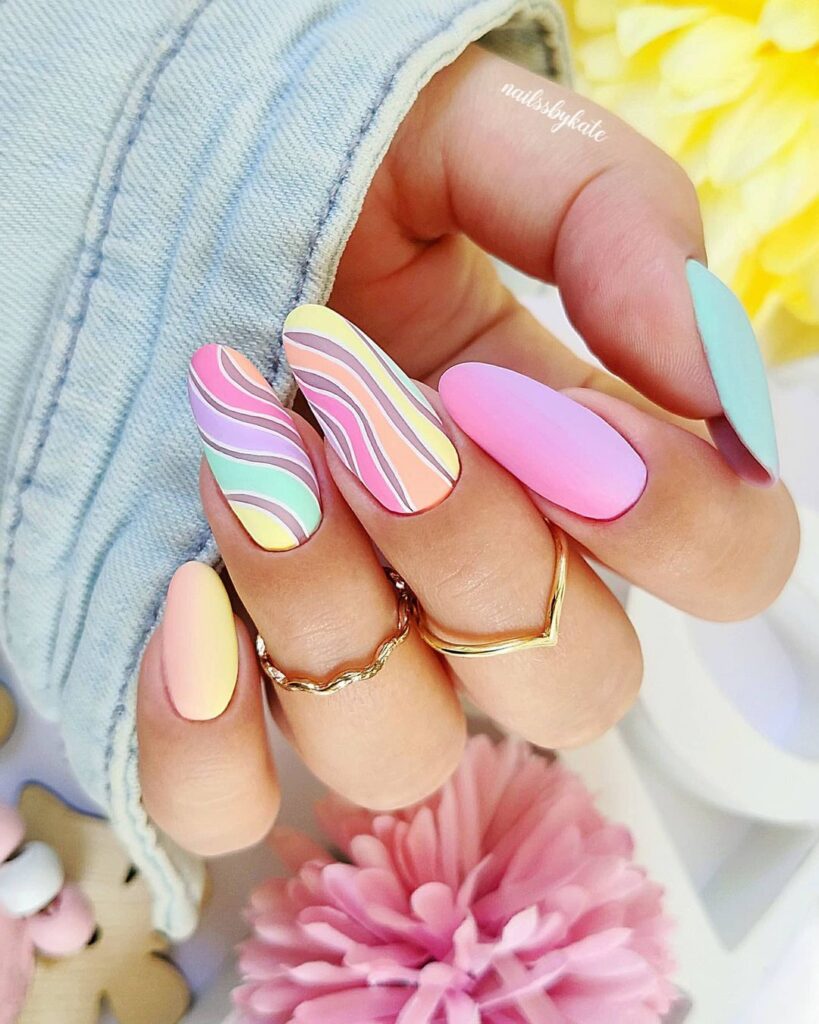 Easter Pastel Nails
