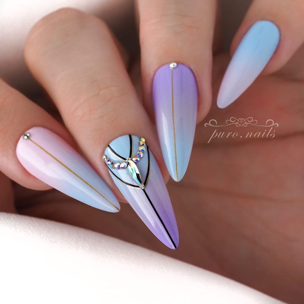 Easter Pastel Nails