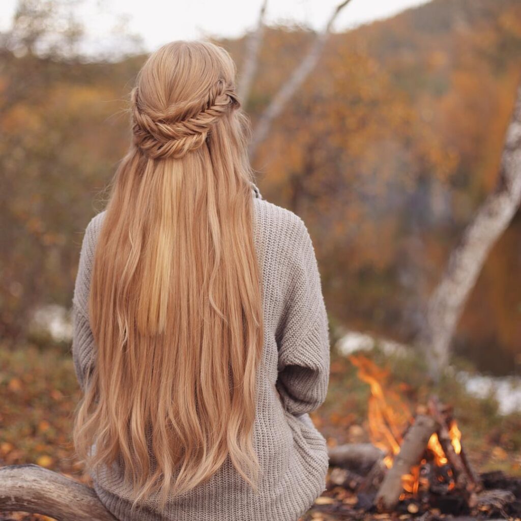 half up half down Prom Hairstyles