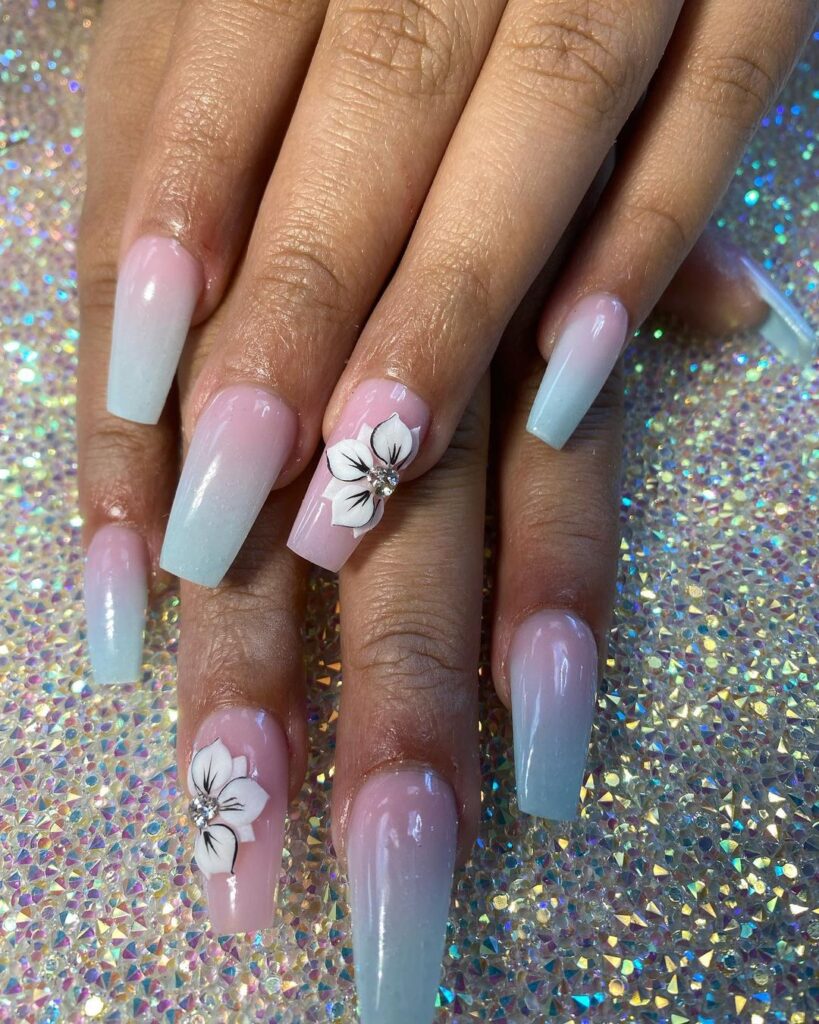 Easter Nails floral