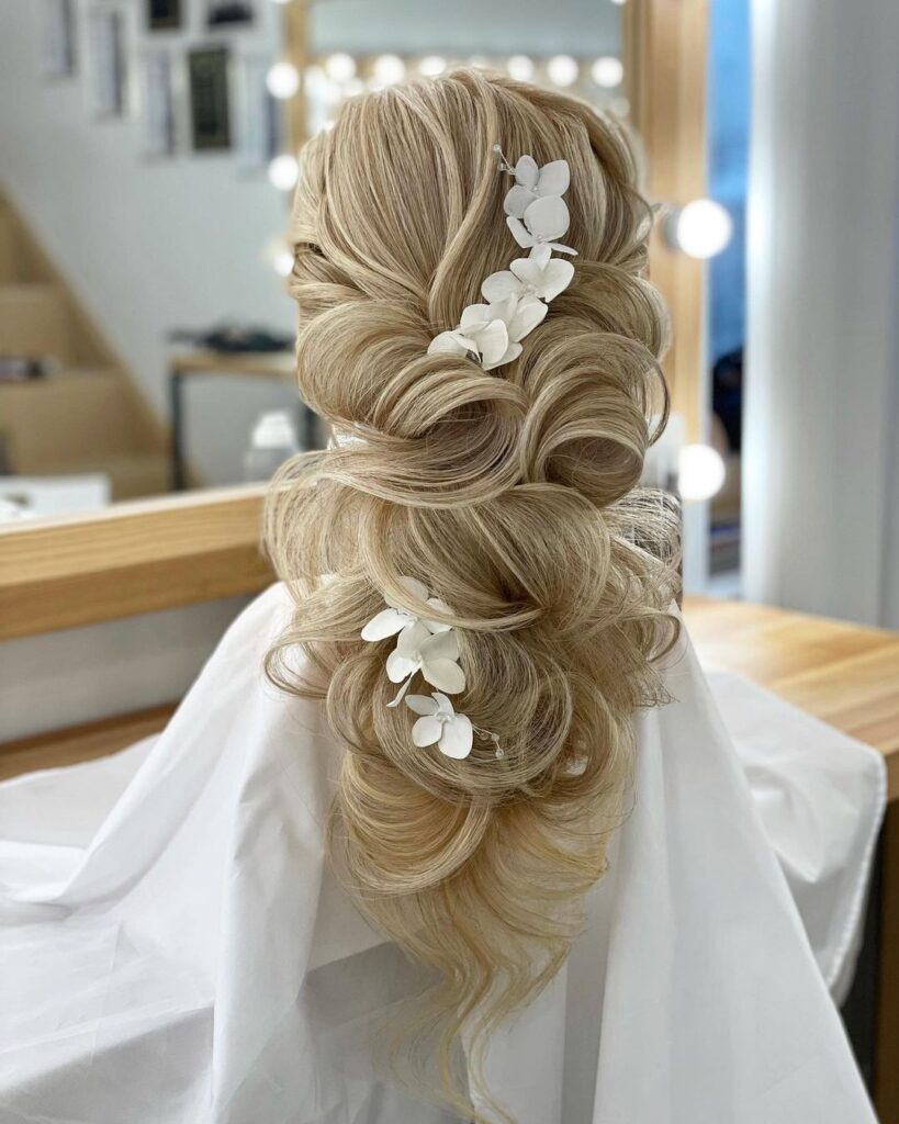 half up half down Prom Hairstyles