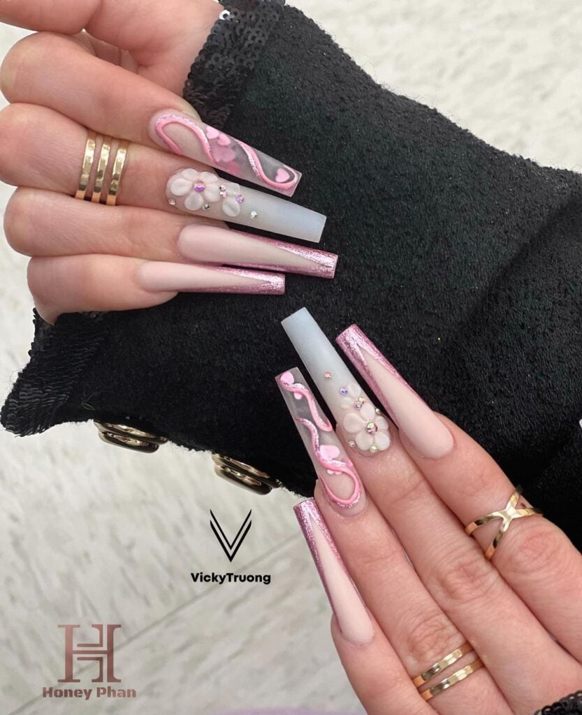 Easter Nails floral