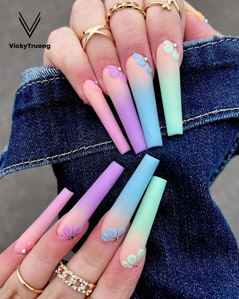 Easter Pastel Nails