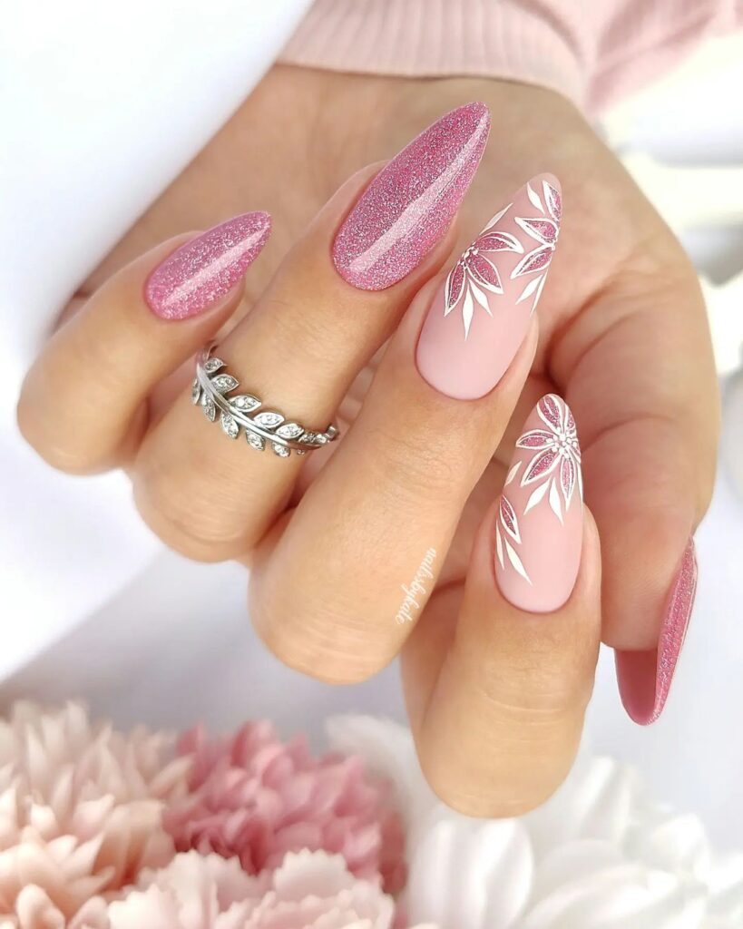 Easter Nails floral