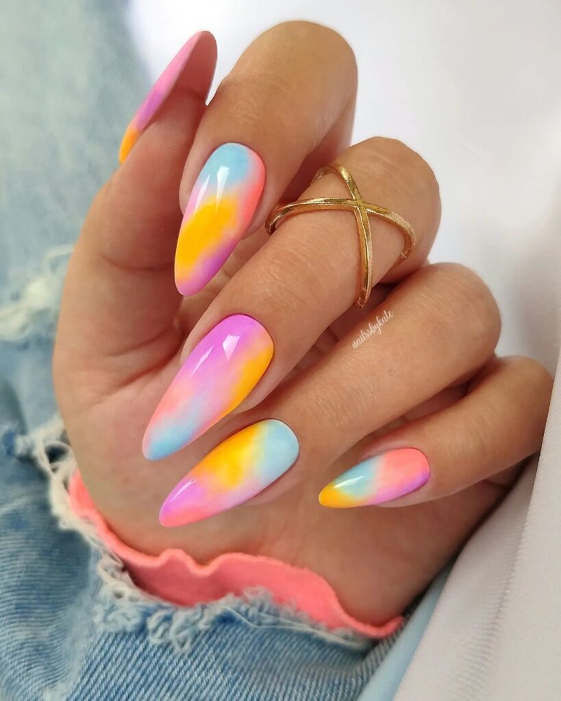 Easter Pastel Nails