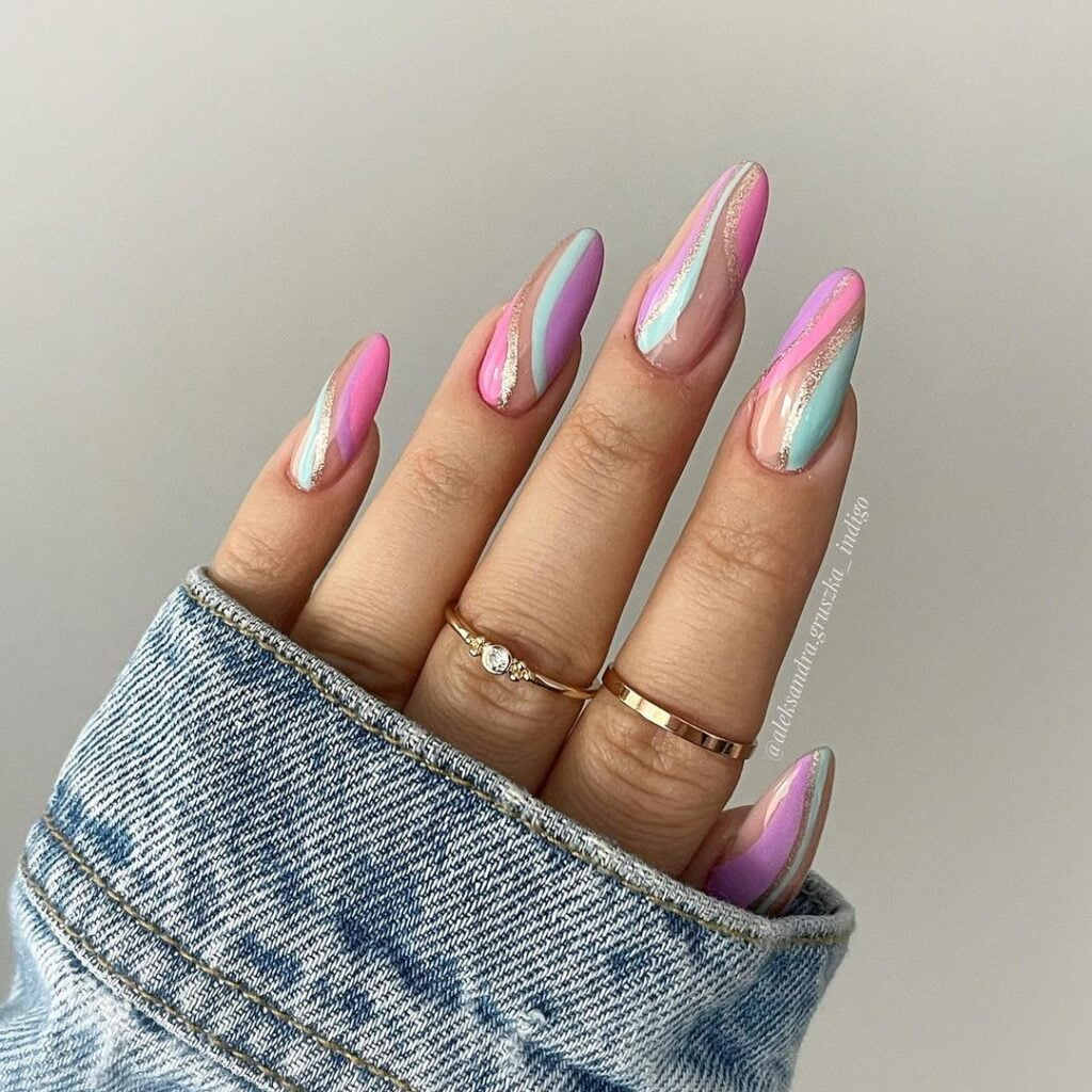 Easter Pastel Nails