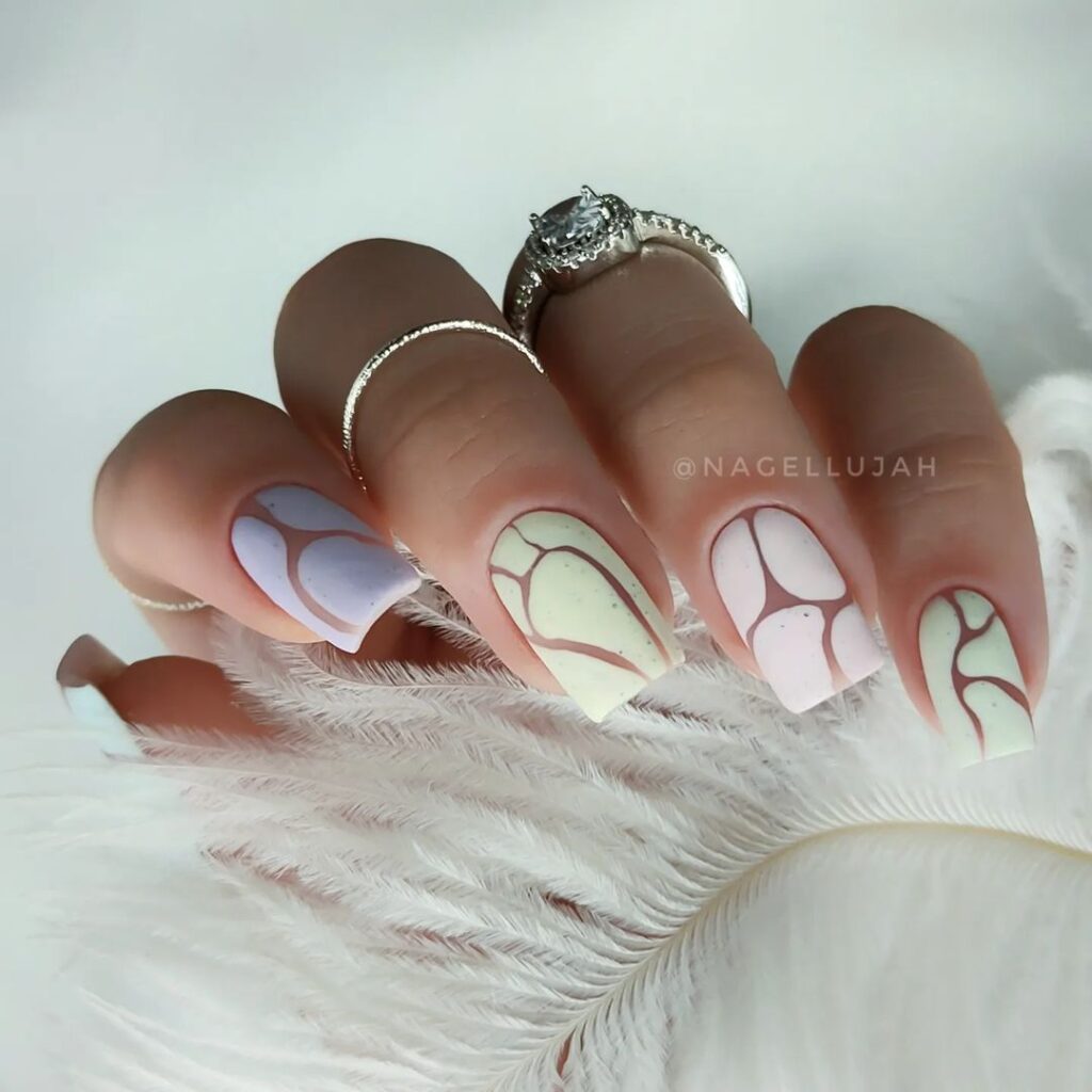 Easter Pastel Nails