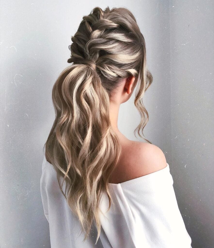 Ponytail Hairstyles for Prom Night