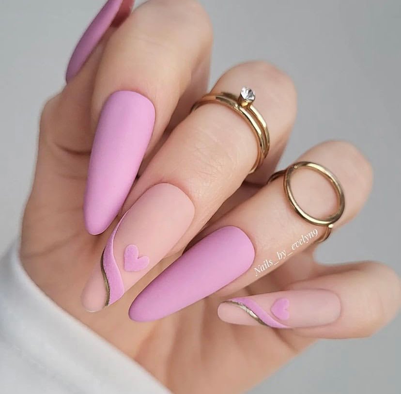 valentines day nails