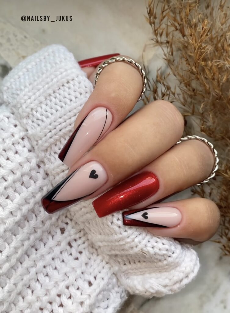 valentines day nails