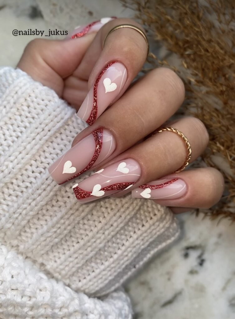 valentines day nails