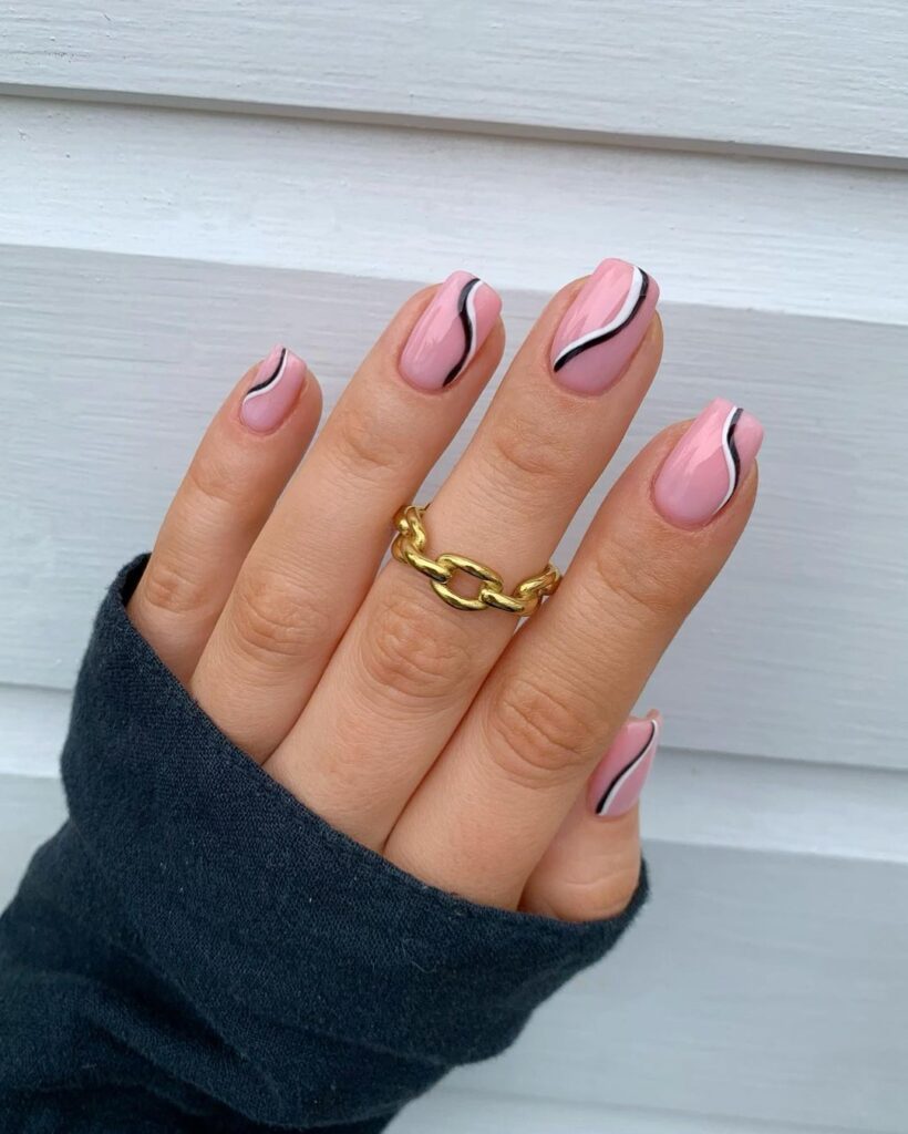 swirl Nails