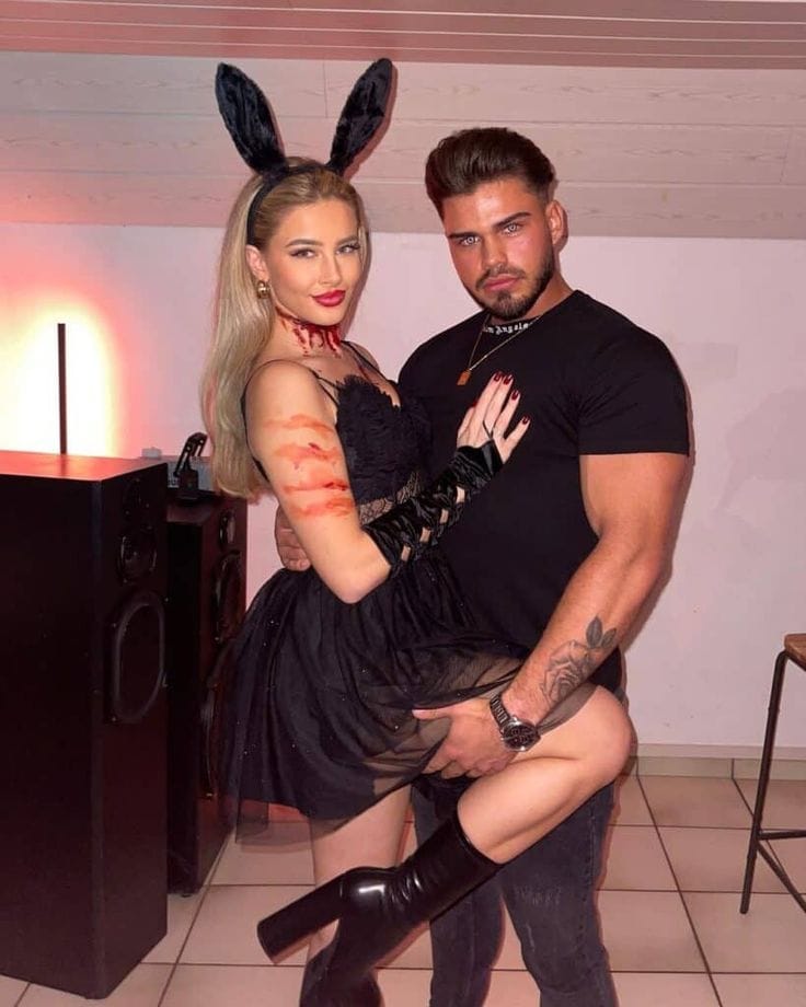 Bunny Halloween Couple Costume
