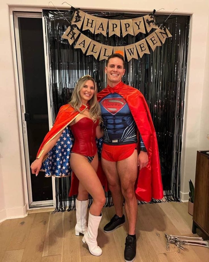 Wonder Woman and Superman