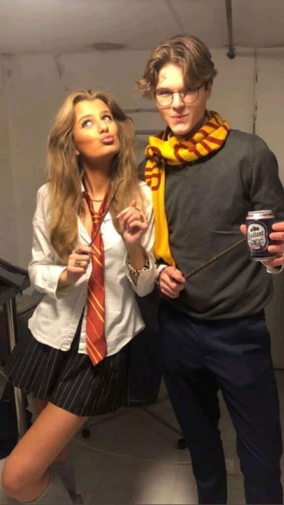 Harry Potter and Hermione Granger
