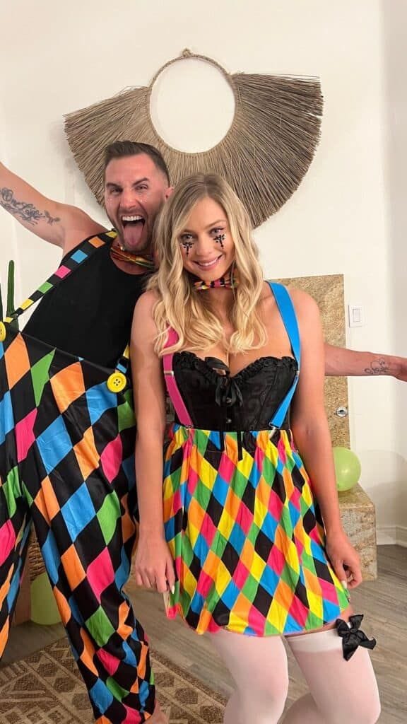 Clown Halloween Couples Costume