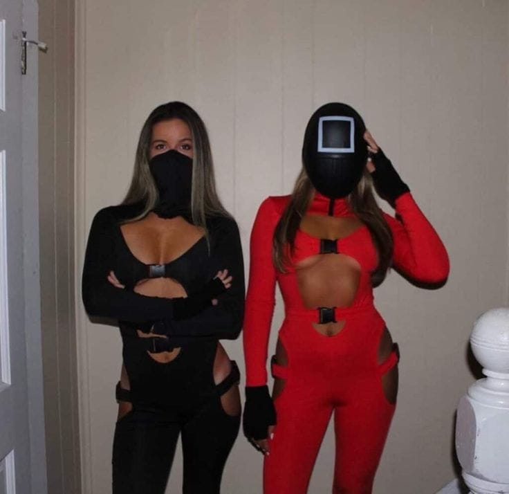 Squid Game Sexy Halloween Costumes for Women