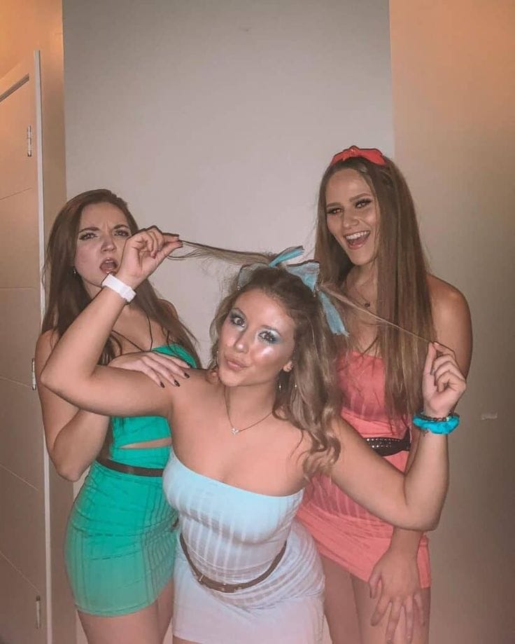 Power Puff Girls Duo Halloween Costumes