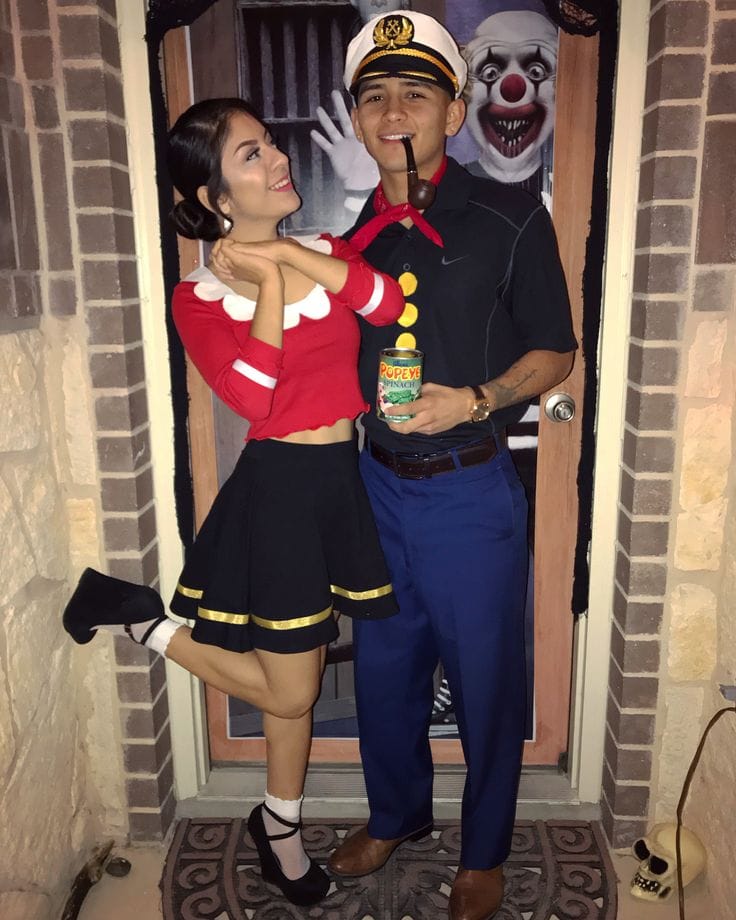 Popeye and Olive Oyl