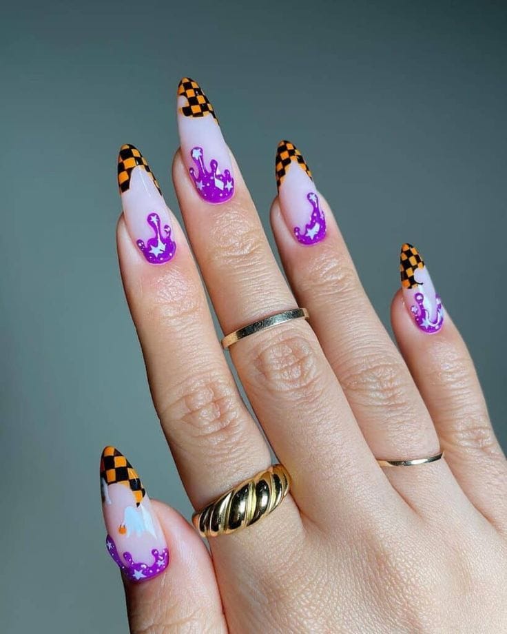 Spooky Szn Nails for Halloween