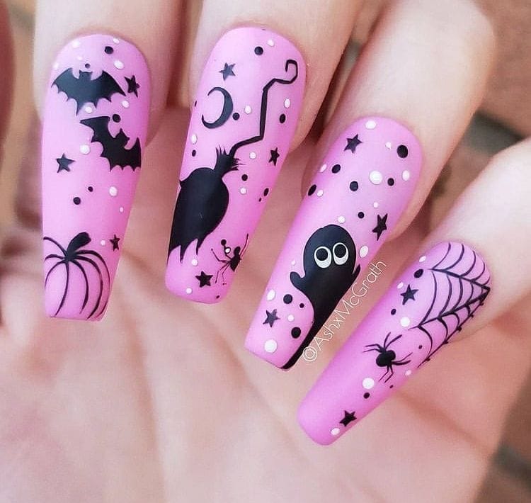 Cute Halloween Nails