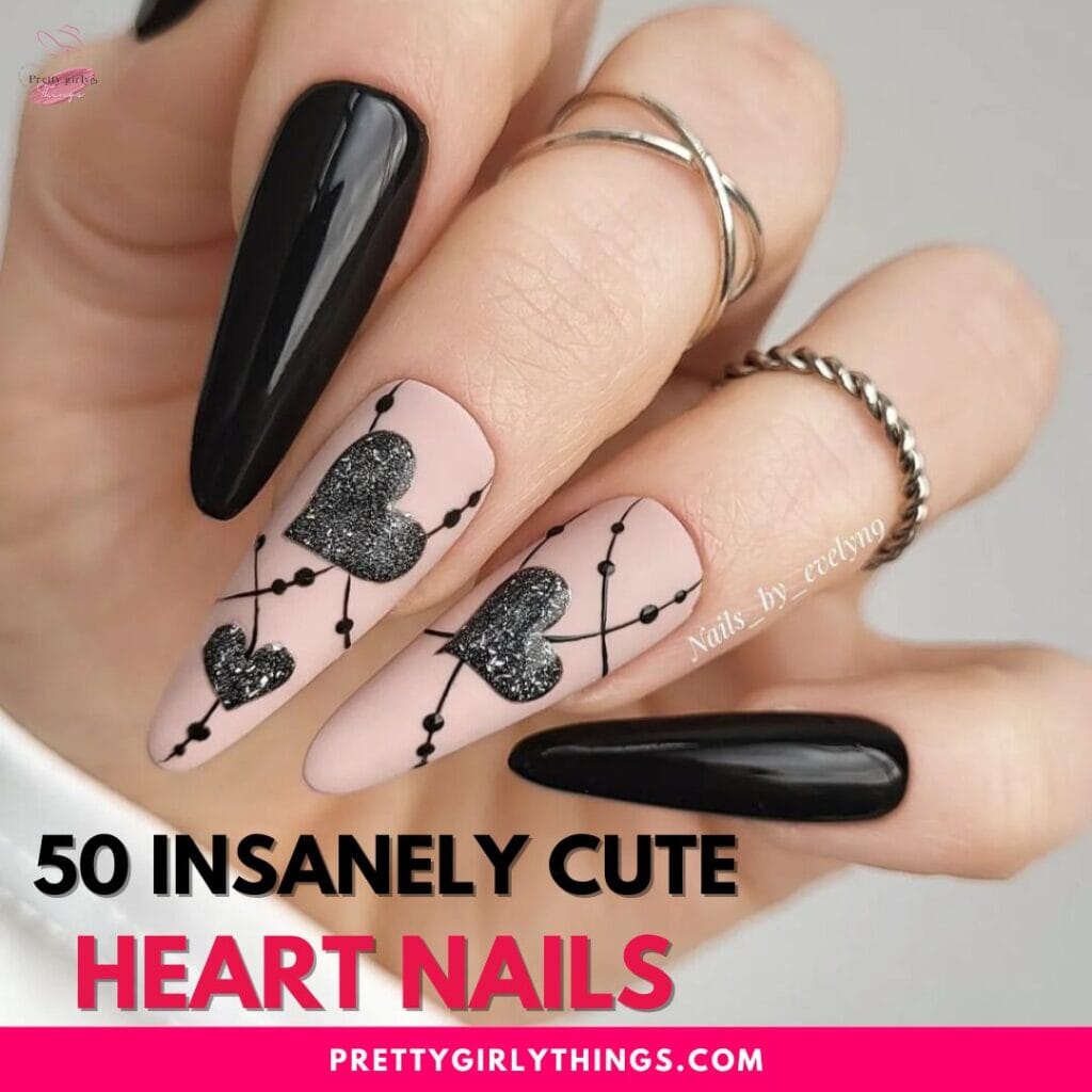 Heart Nails