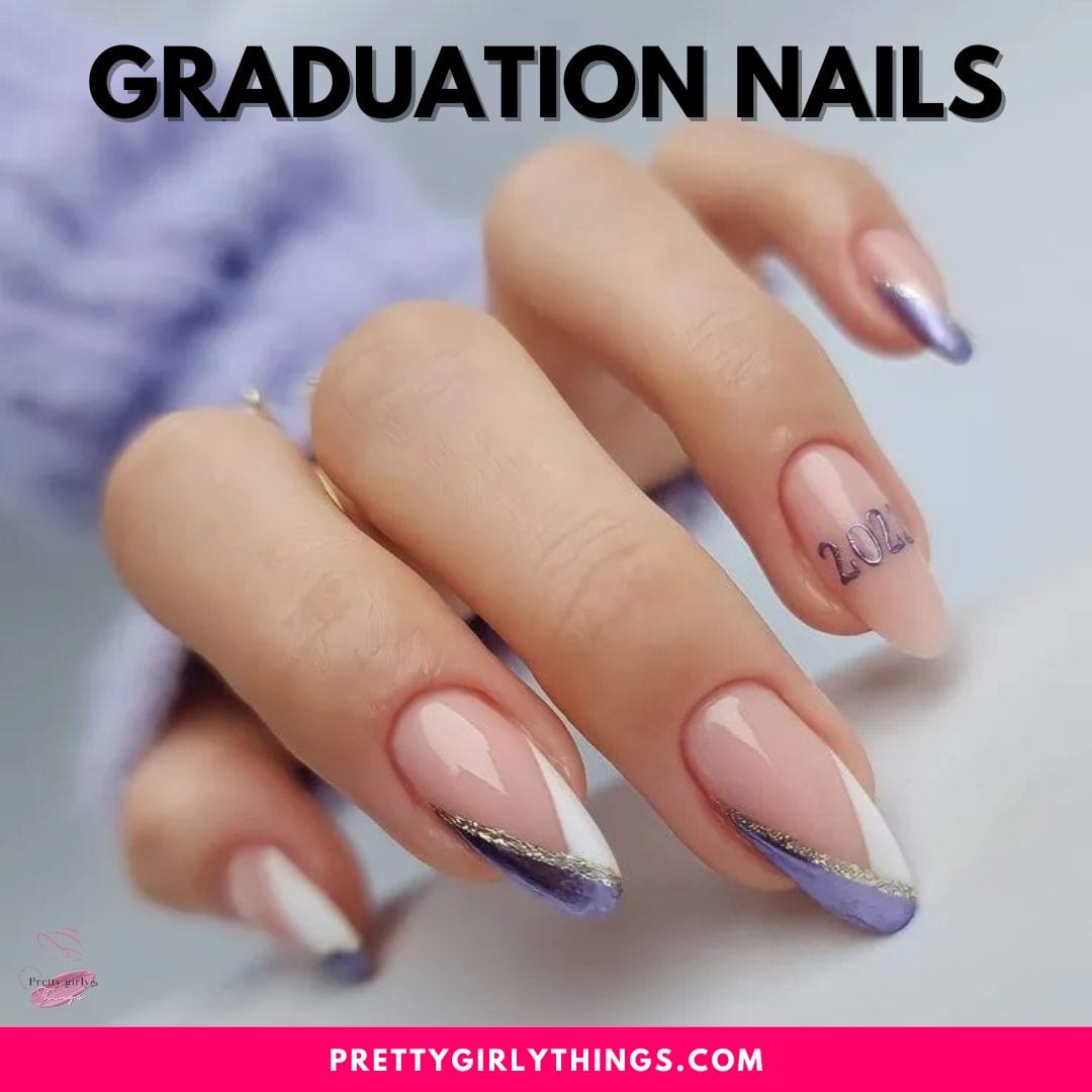 50+ Stunning Graduation Nails That'll Elevate Your Big Day Look ...