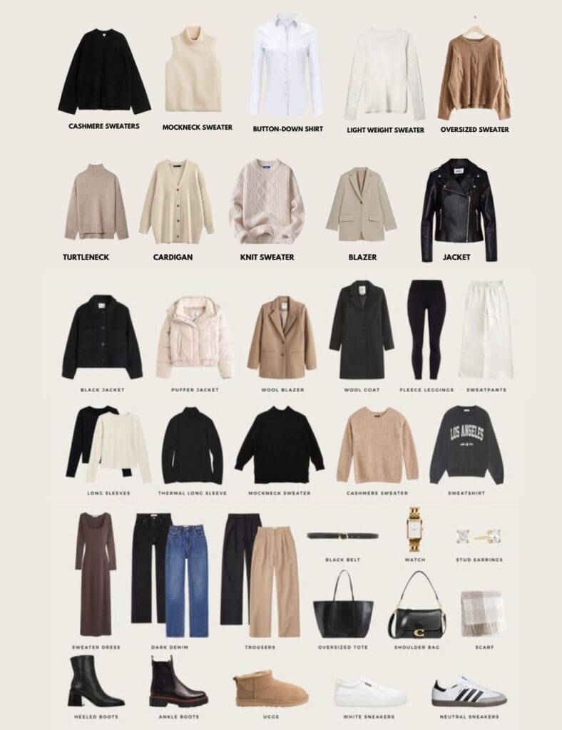 Winter Capsule Wardrobe