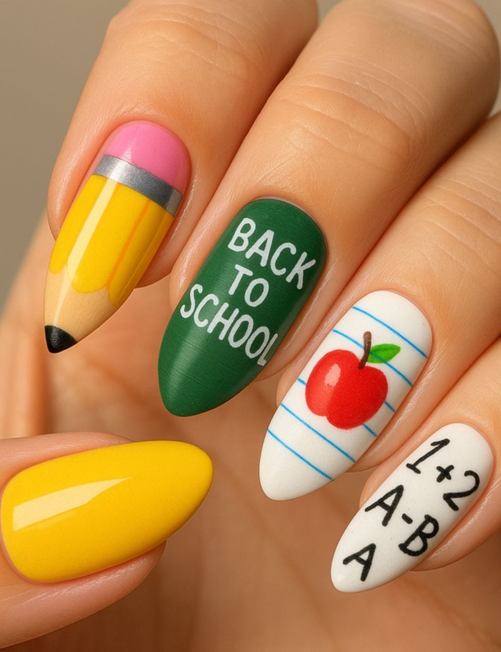 Back to School Nails
