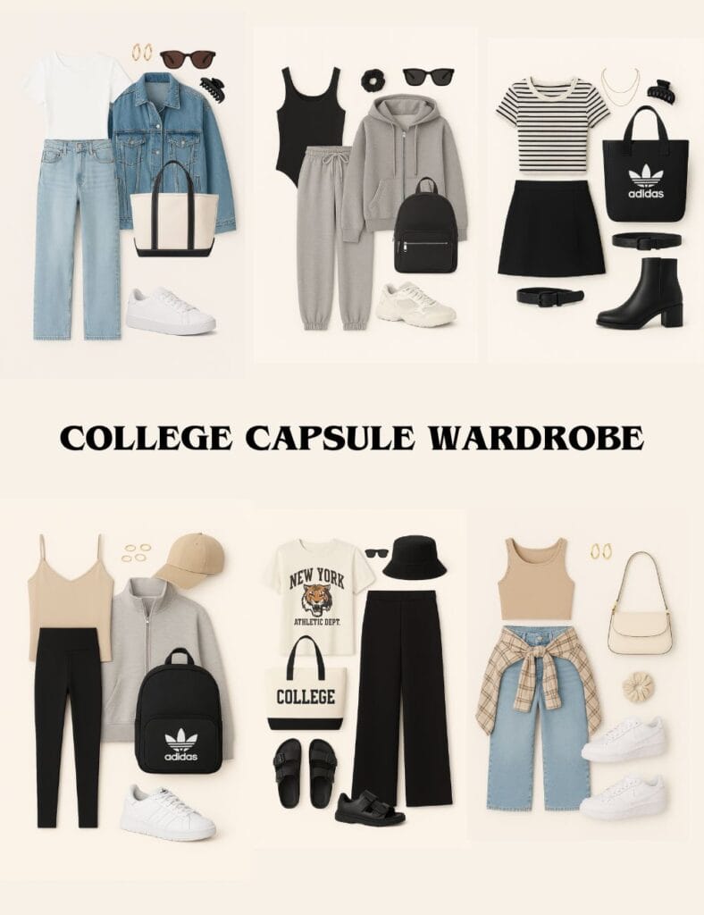 College Capsule Wardrobe