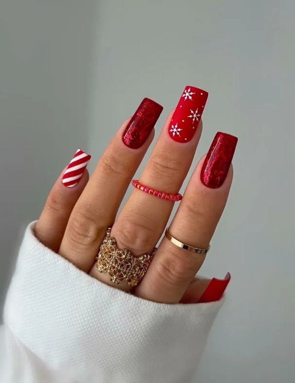 Red and White Christmas